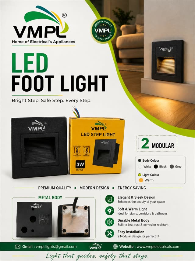 LED Step Light — Metal Body