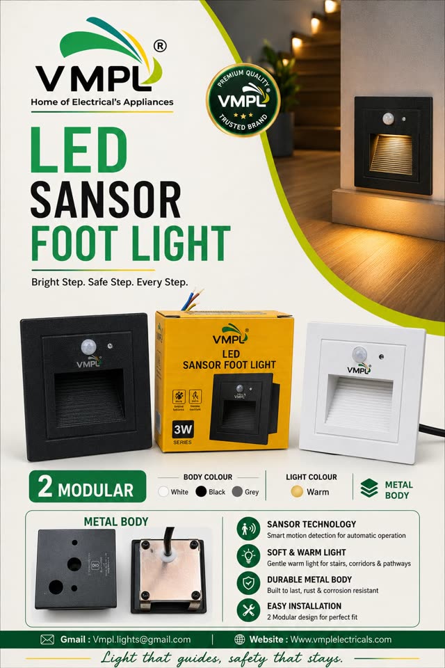 LED Sensor Foot Light